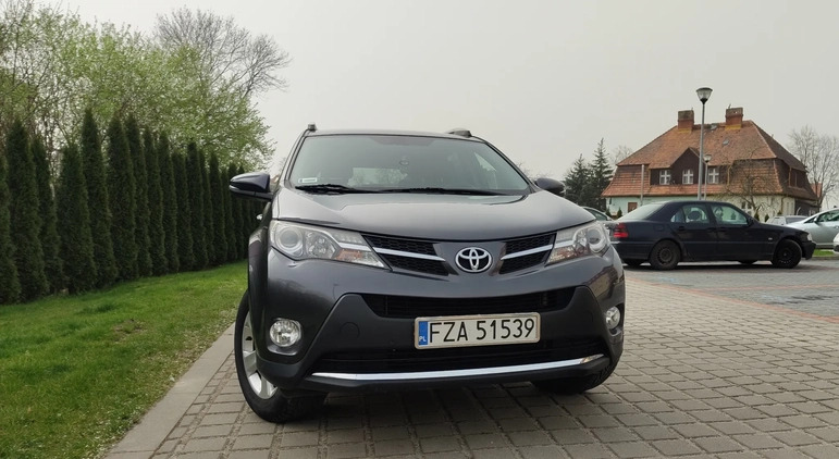 Toyota RAV4 cena 51900 przebieg: 168000, rok produkcji 2013 z Żary małe 466